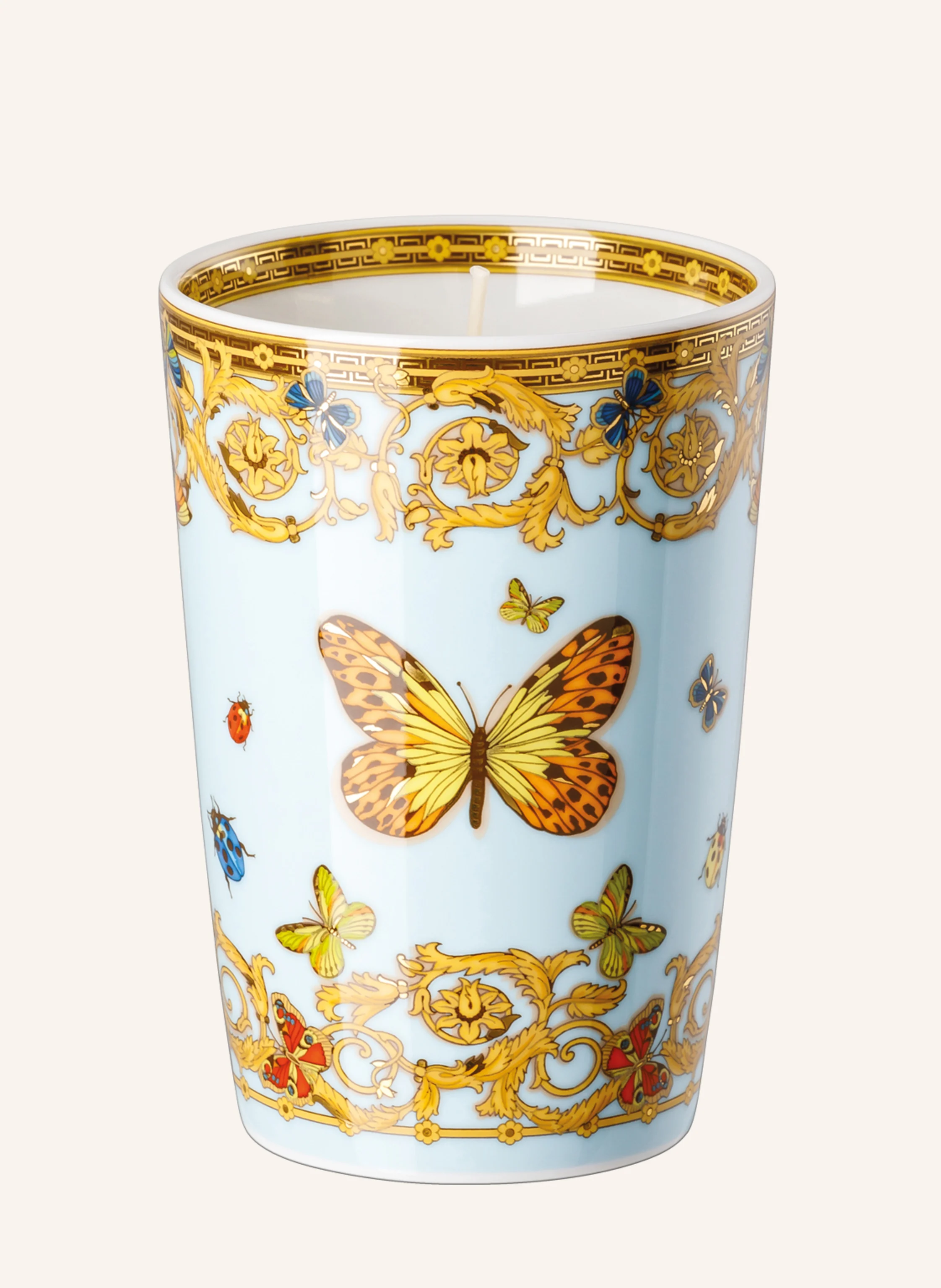 Rosenthal meets VERSACE Tischlicht mit Duftwachs LE JARDIN DE VERSACE