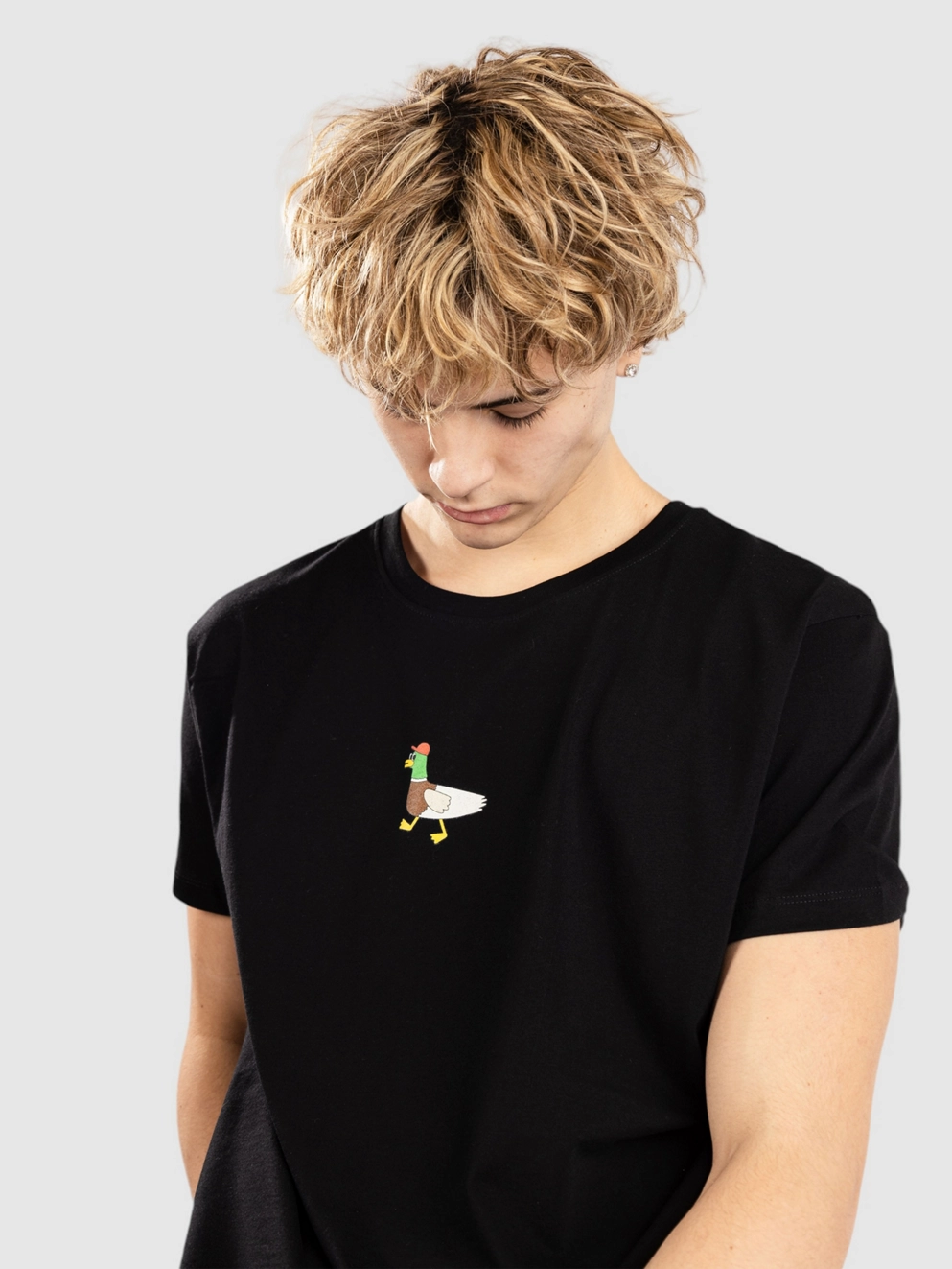 Fat Moose Duck Out T-Shirt black
