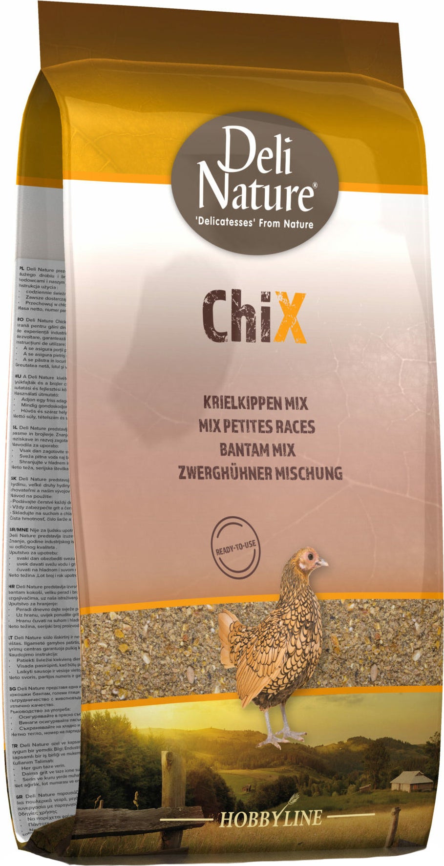 Deli Nature kippenvoer ChiX krielkippen mix 4 kg