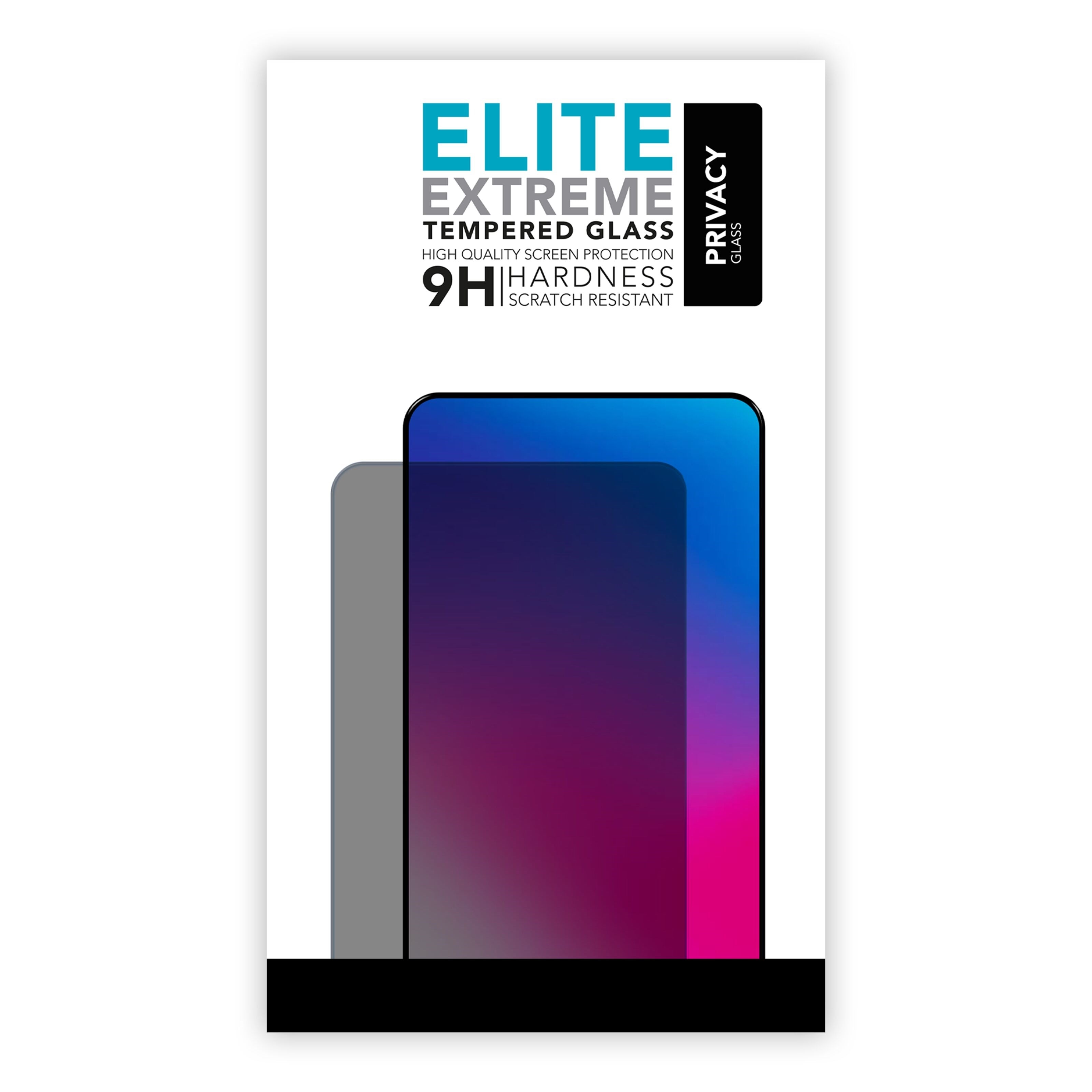 Linocell Elite Ekstreme Privacy Glass Skjermbeskytter for iPhone 14 Pro Max