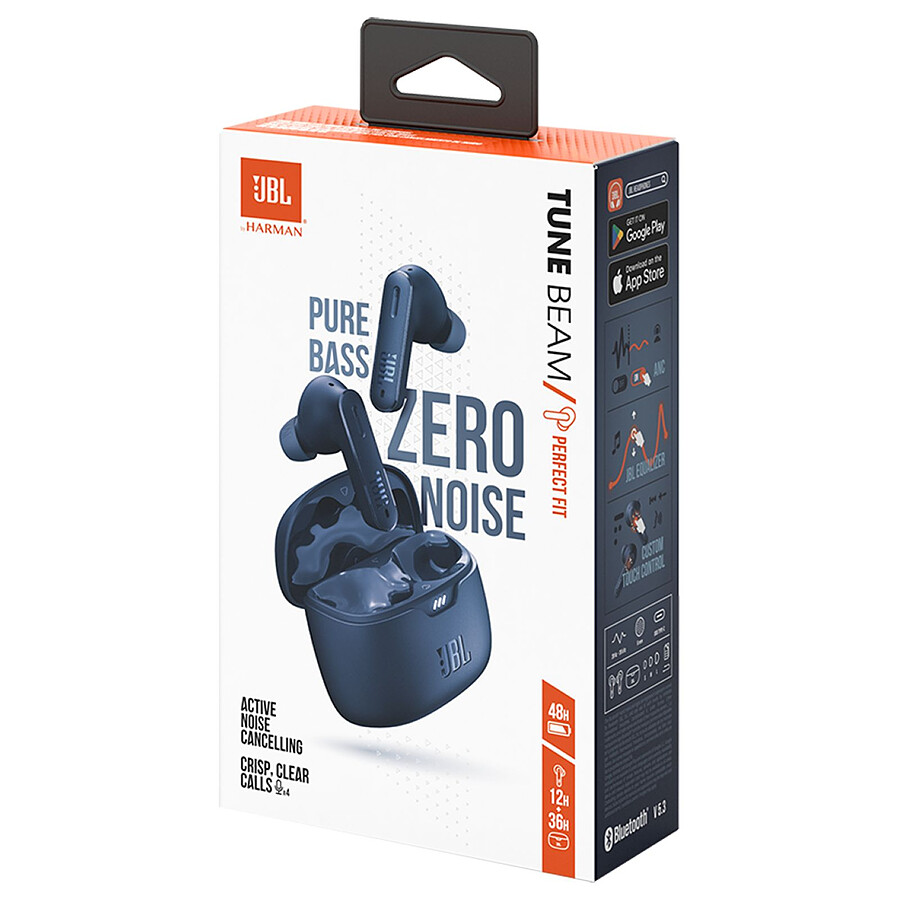 JBL Tune Beam Bleu