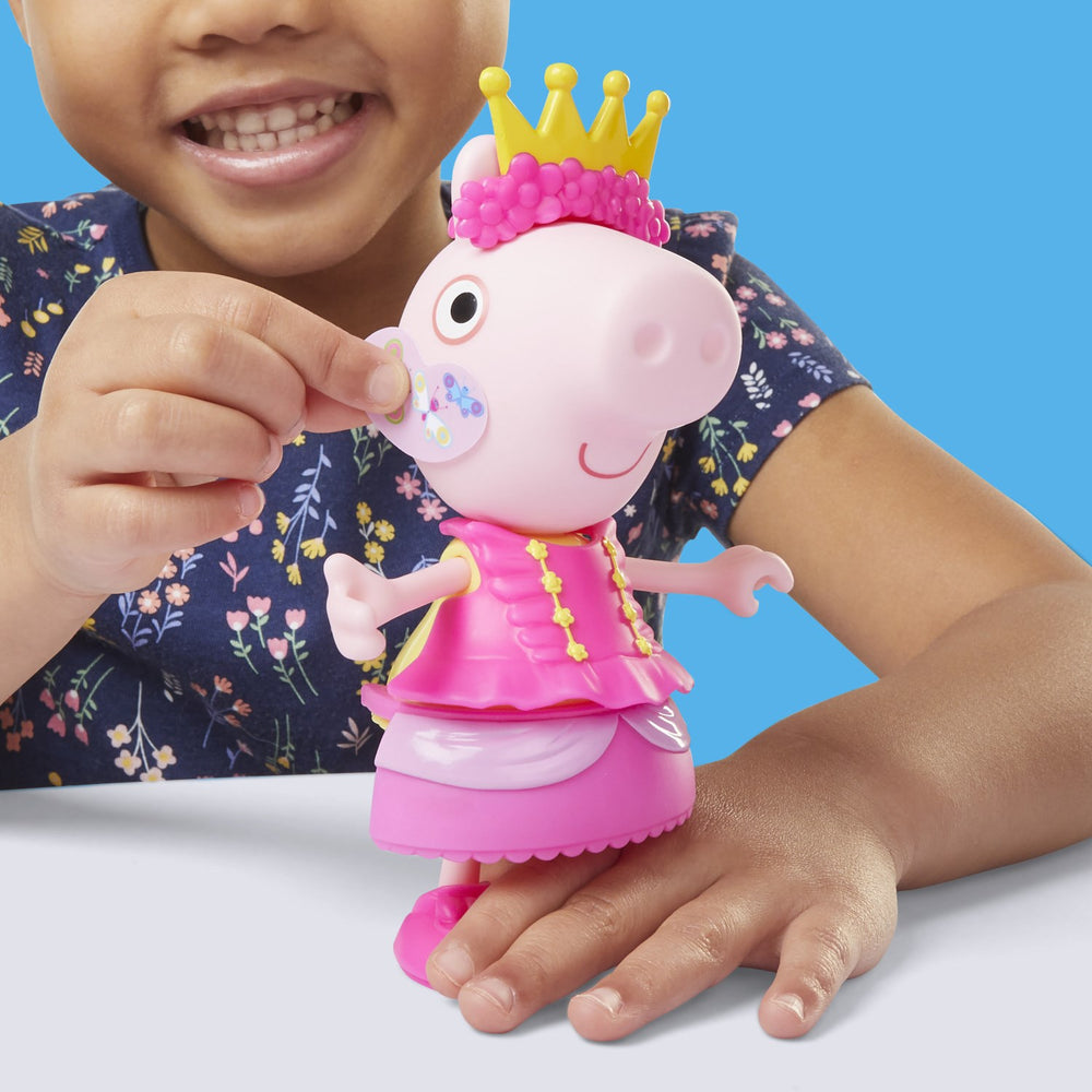 Køb Peppa Pig Klæd-ud Garderobe & Gurli 15cm