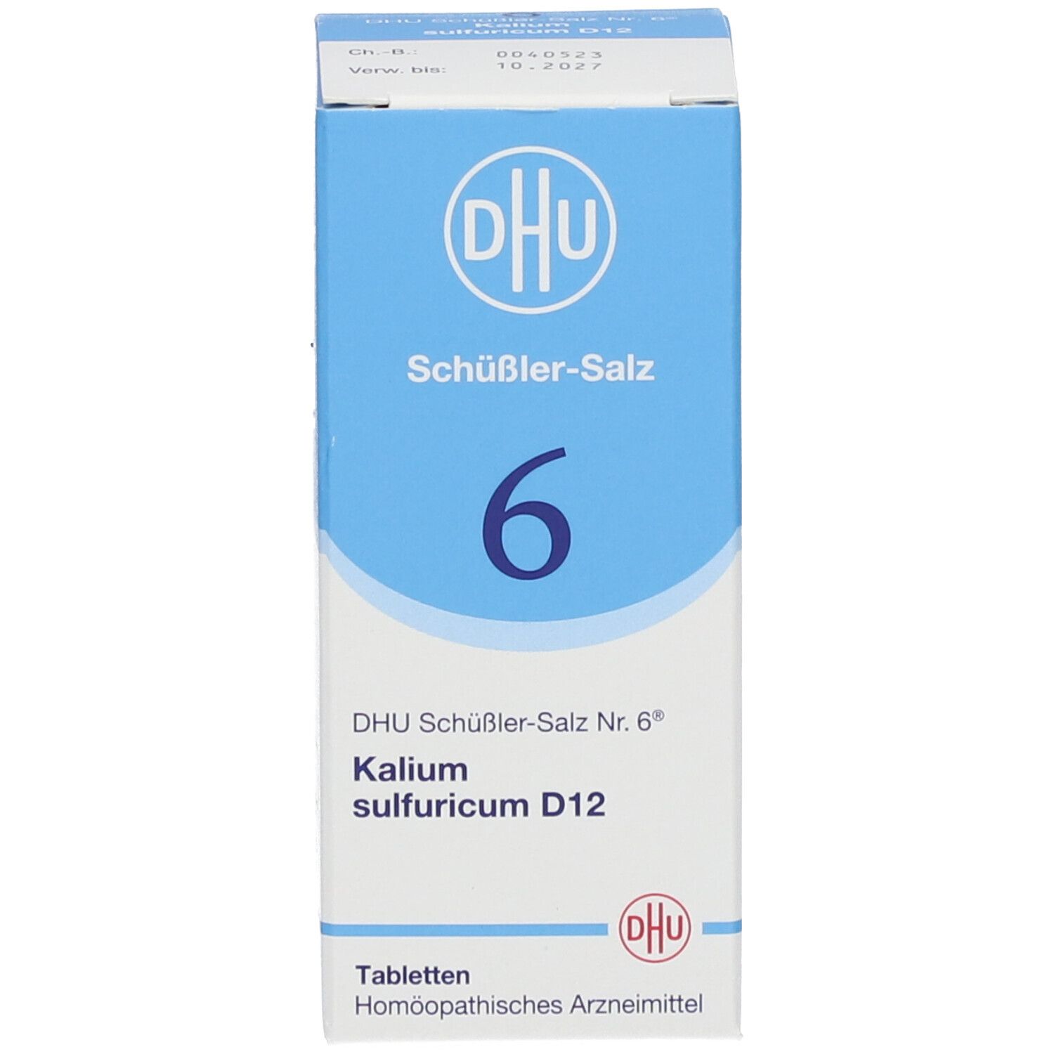 DHU Schüßler-Salz Nr. 6® Kalium sulfuricum D12