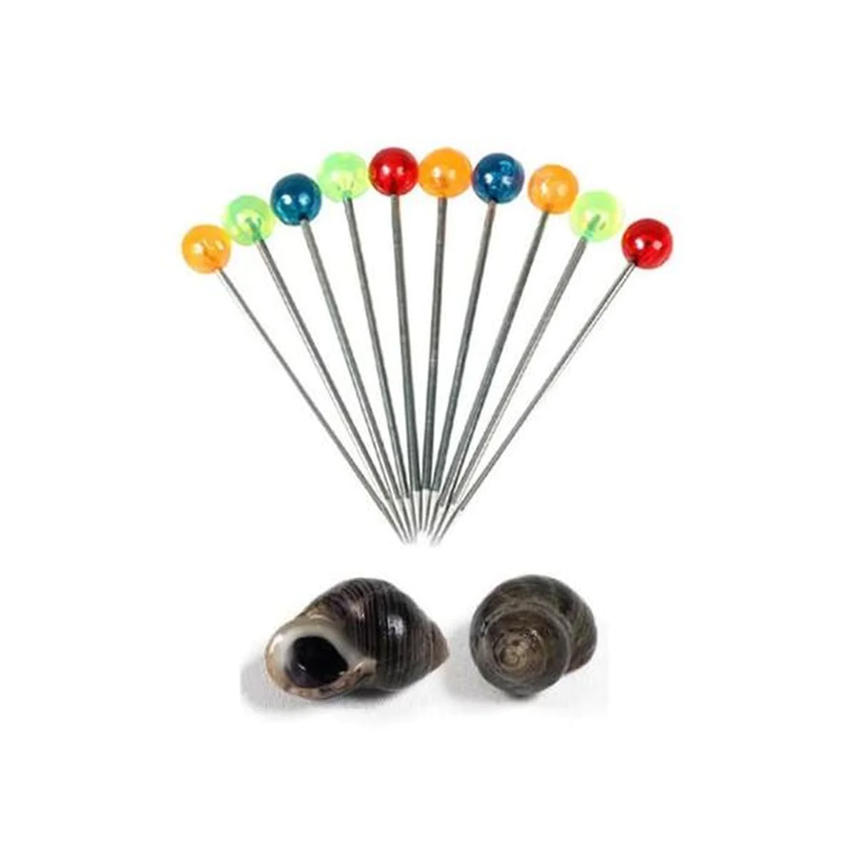 24 piques à bigorneaux avec embout multicolore Chevalier diffusion