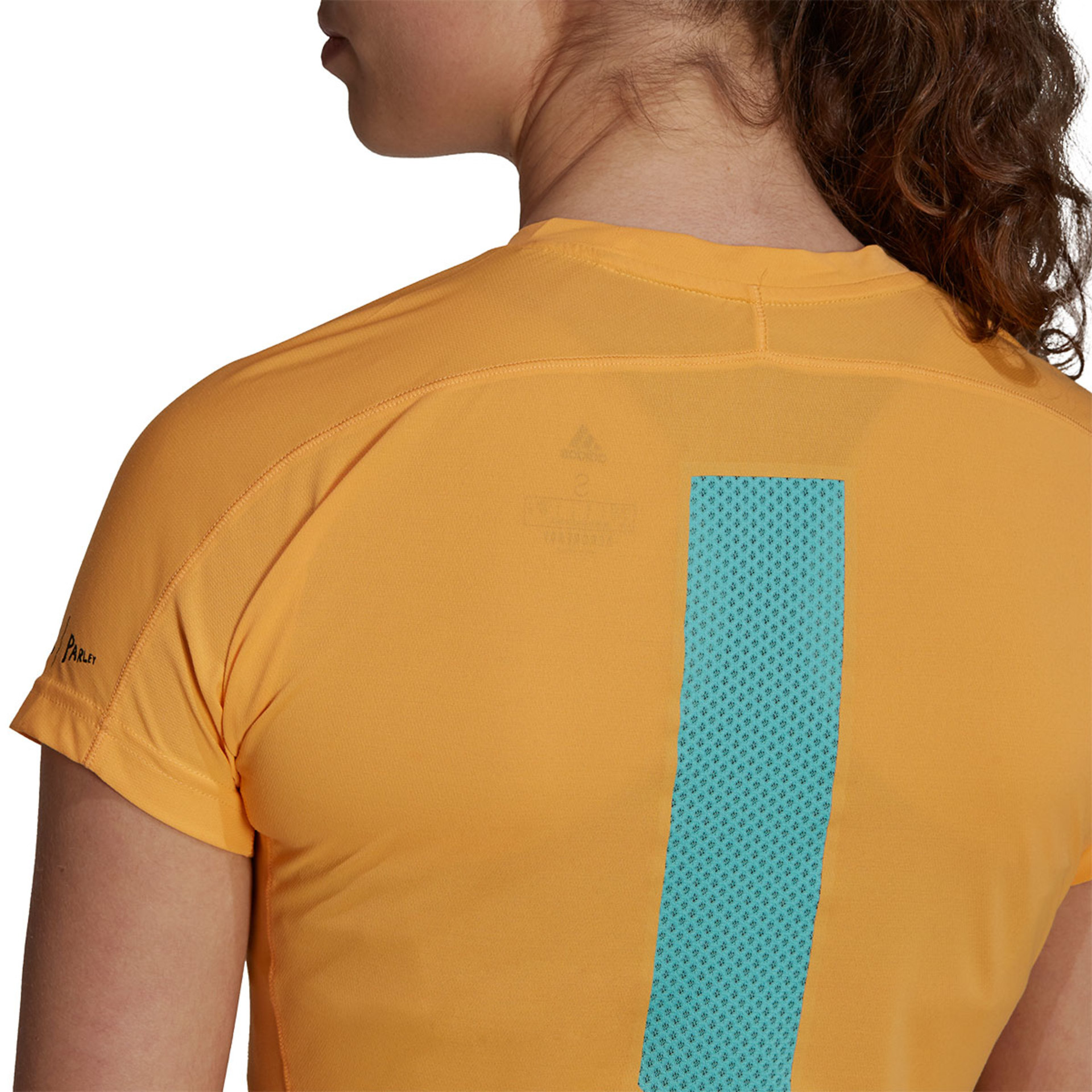 adidas Hazora Agravic Trail Hardloopshirt Korte Mouwen Oranje Dames