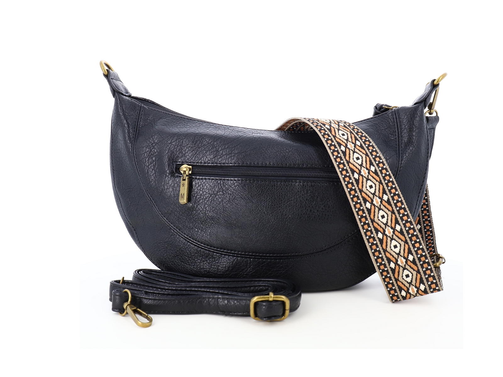 L brand-MD 041 Synthétique Noir