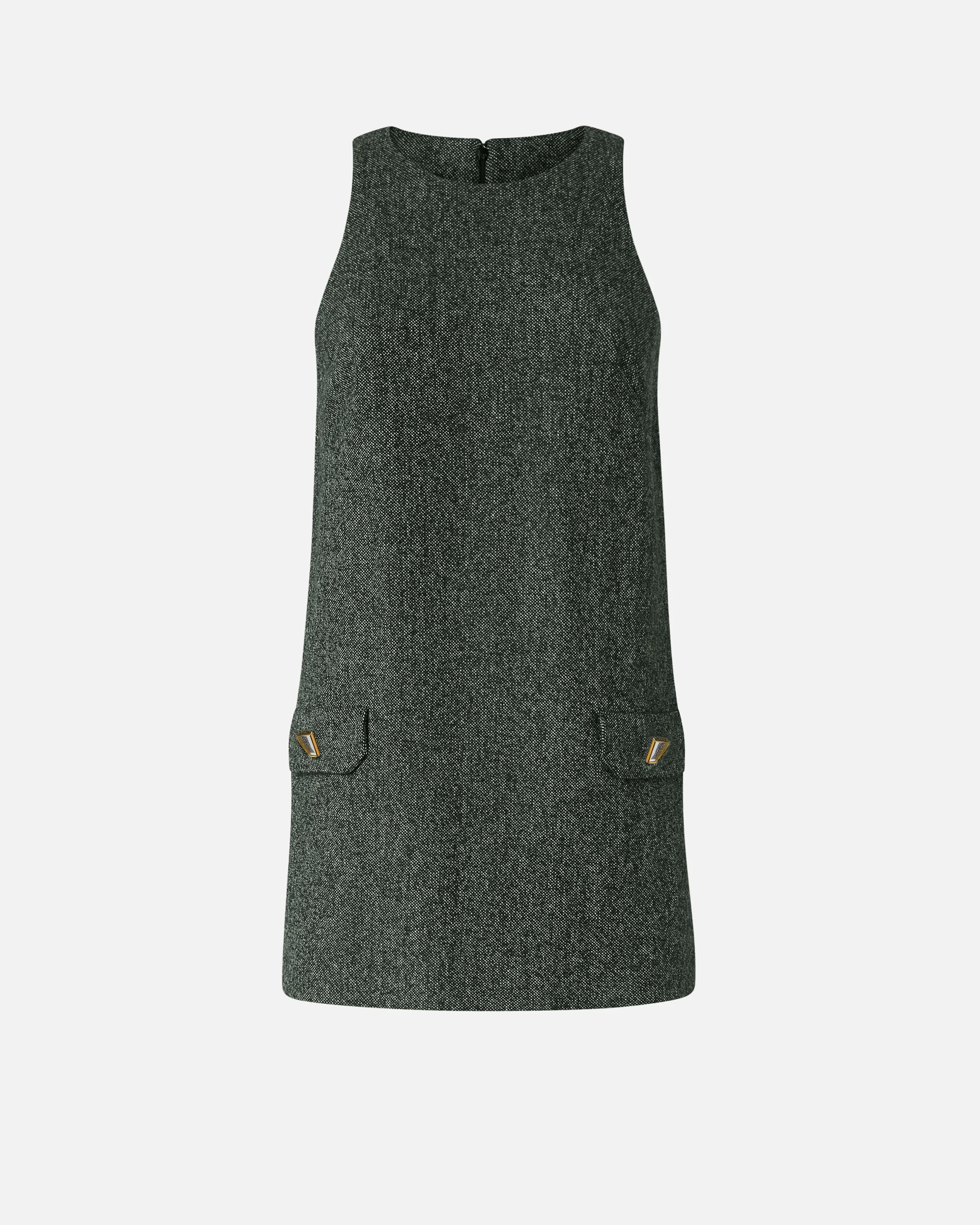 Robe salopette sans manches | Multicolore