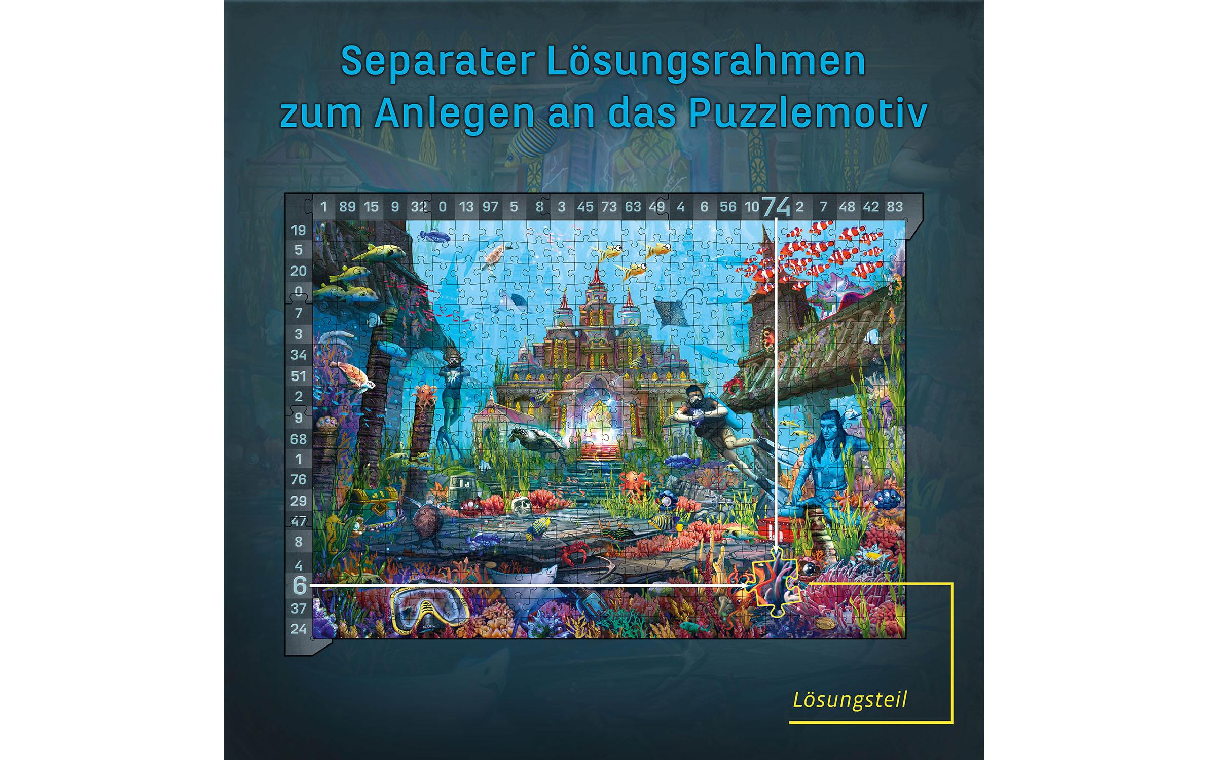 EXIT – Das Puzzle: Der Schlüssel von Atlantis -DE-Puzzle mit Story und Rätseln