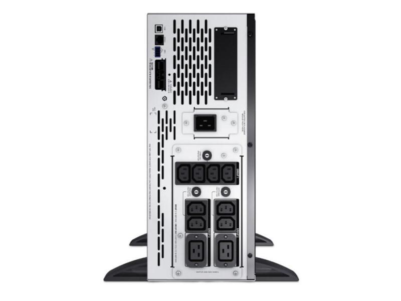 APC USV SMX3000HV 3000 VA / 2700 W Smart-UPS X, Line Interactive, 3kVA, Rack/Tower convertible 4U, 208V-230V, 8x C13 2x C19 IEC, SmartSlot, verlängerte Laufzeit, reduzierte Tiefe