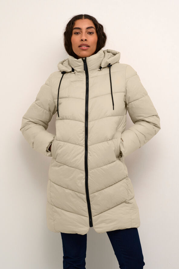 Kaffe KAsusanne Coat Feather gray