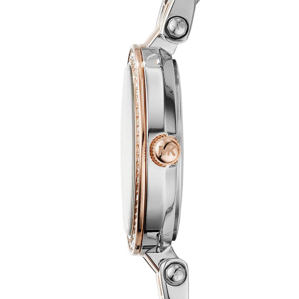 Michael Kors horloge MK3298 Petite Darci zilverkleurig, roségoudkleurig
