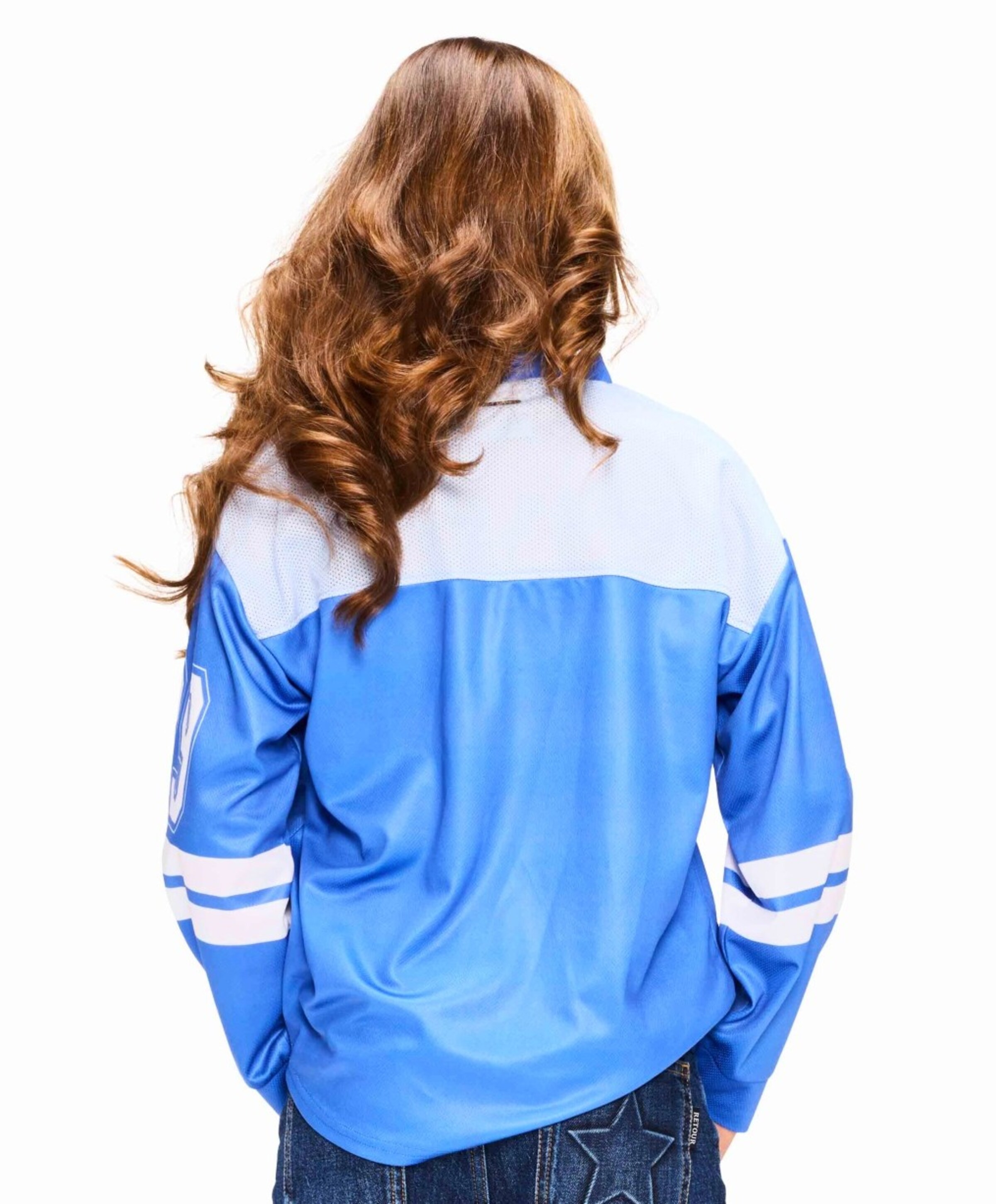 Retour Meisjes longsleeve blauw