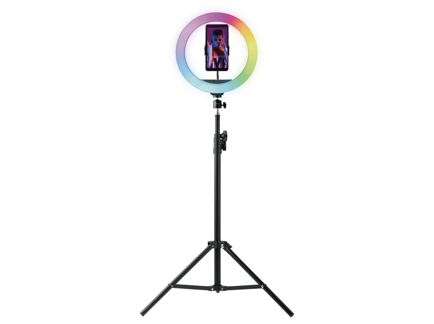 TRIPÉ COM ANEL LUZ QILIVE 600128178 MULTICOR XL Q.4178