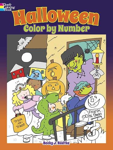 Halloween Color by Number (Paperback)