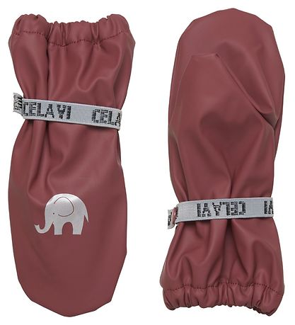 CeLaVi Fäustlinge m. Fleece - PU - Rose