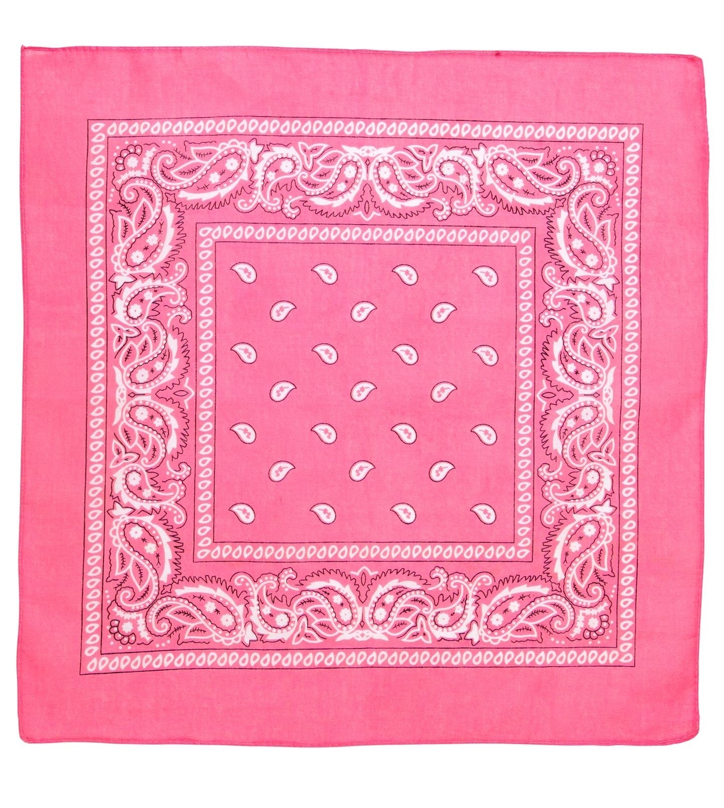 Hippie 60S Bandana Roze 55cm