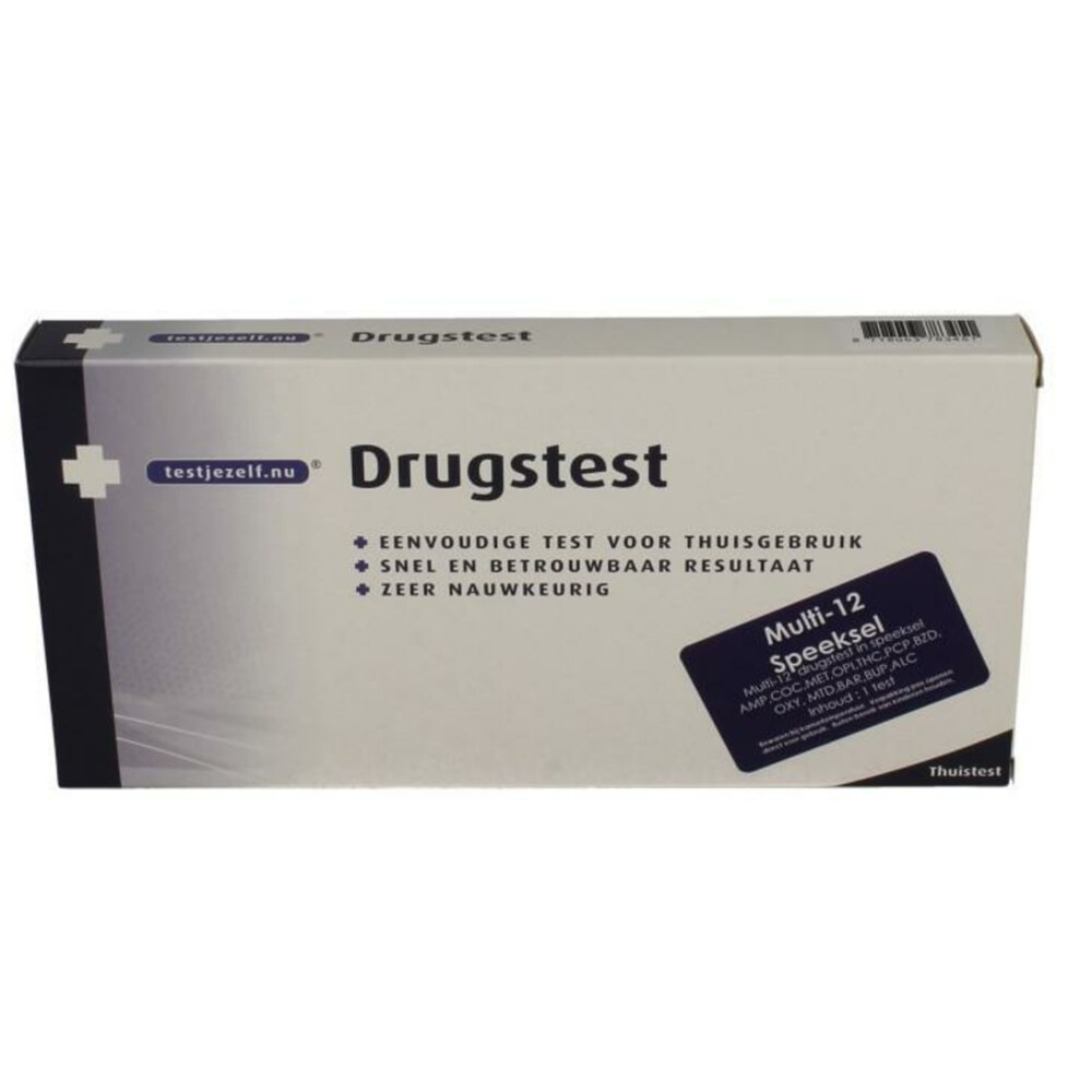Testjezelf.nu Drugstest Multi 12 Speeksel