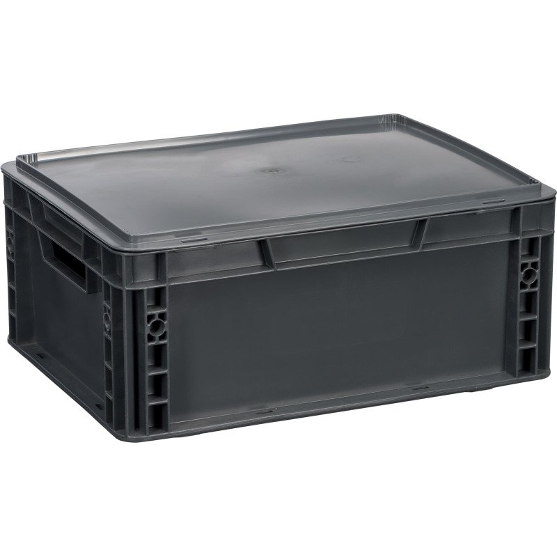 Couvercle pour bac de stockage norme Europe 60 x 40 cm