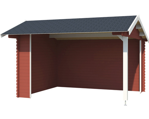 Gazebo Outdoor Life Kirian 380 x 300 cm Zweeds rood