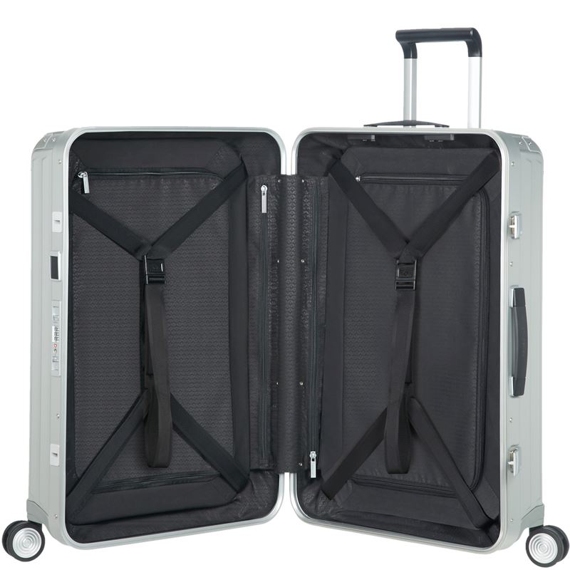 Samsonite Lite Box Alu Harde Koffer 76cm Aluminium