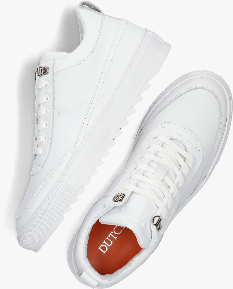 DUTCH\\'D witte dutch'd lage sneakers myth unisex