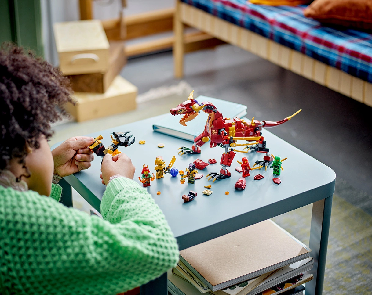 LEGO® NINJAGO 71793 Wyldfires Lavadrache
