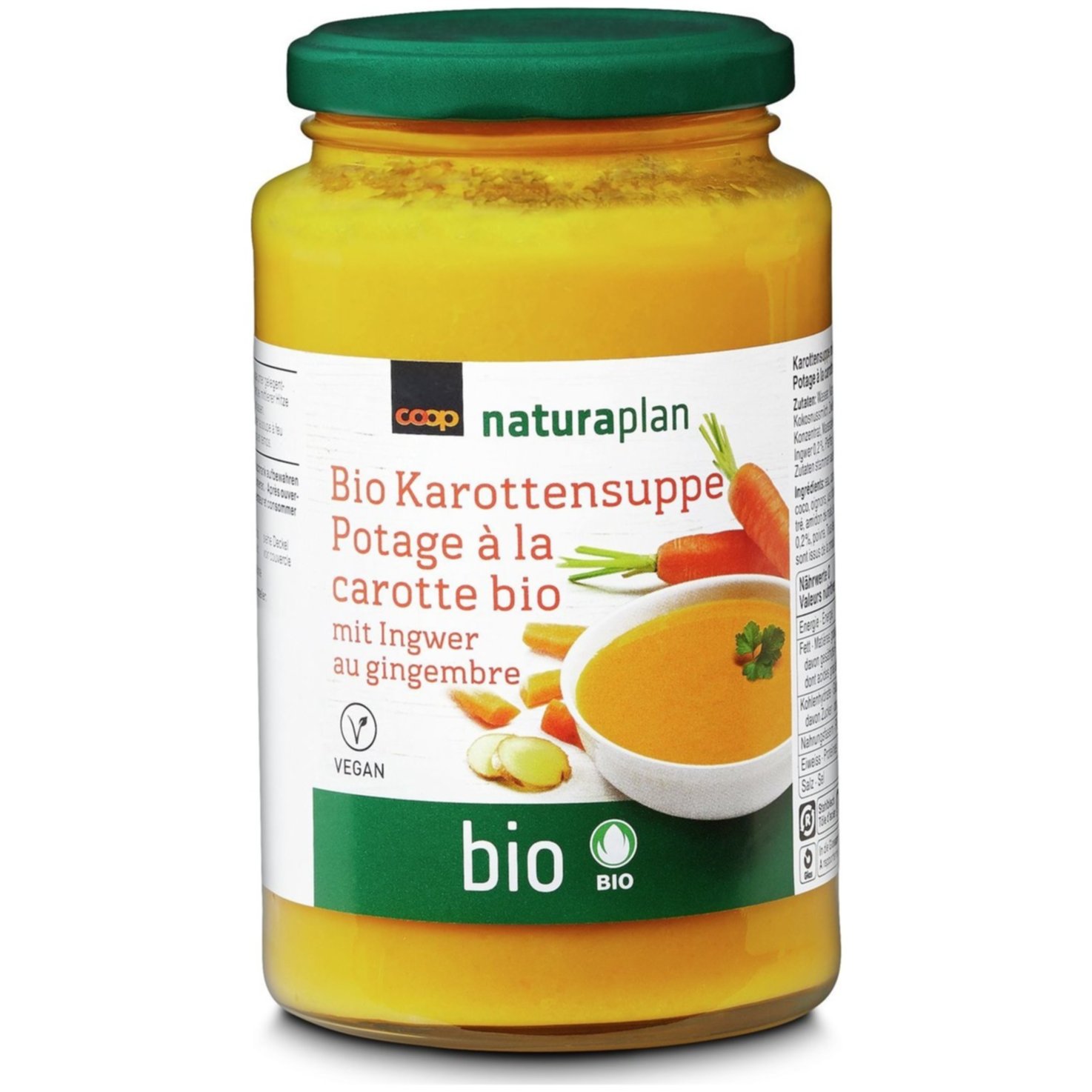 Naturaplan Bio Karotten Suppe mit Ingwer