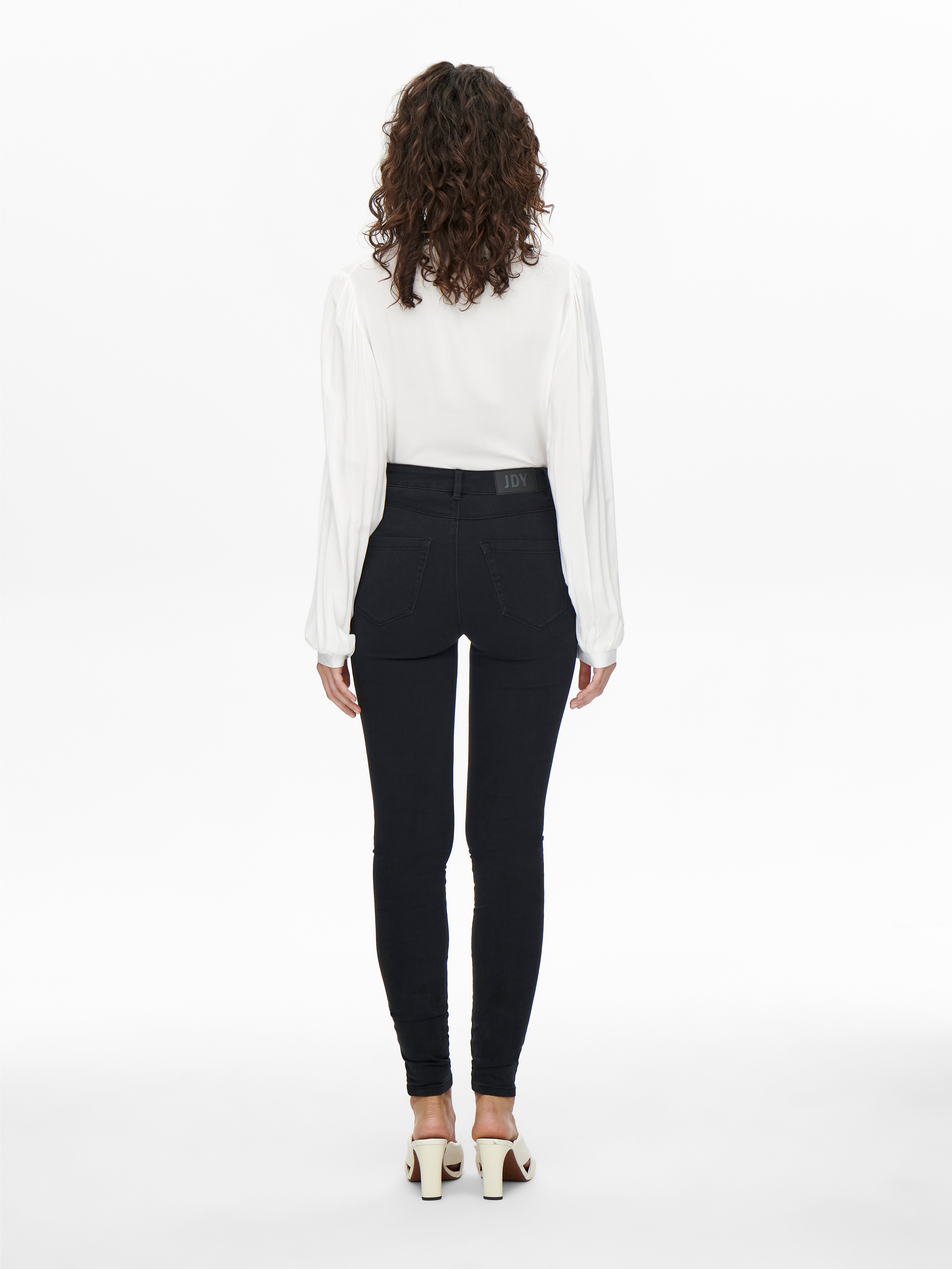 JDYMOON Skinny Fit Jeans Black Denim