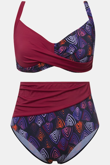 Bikini, Softcups, Träger verstellbar, Drapierung