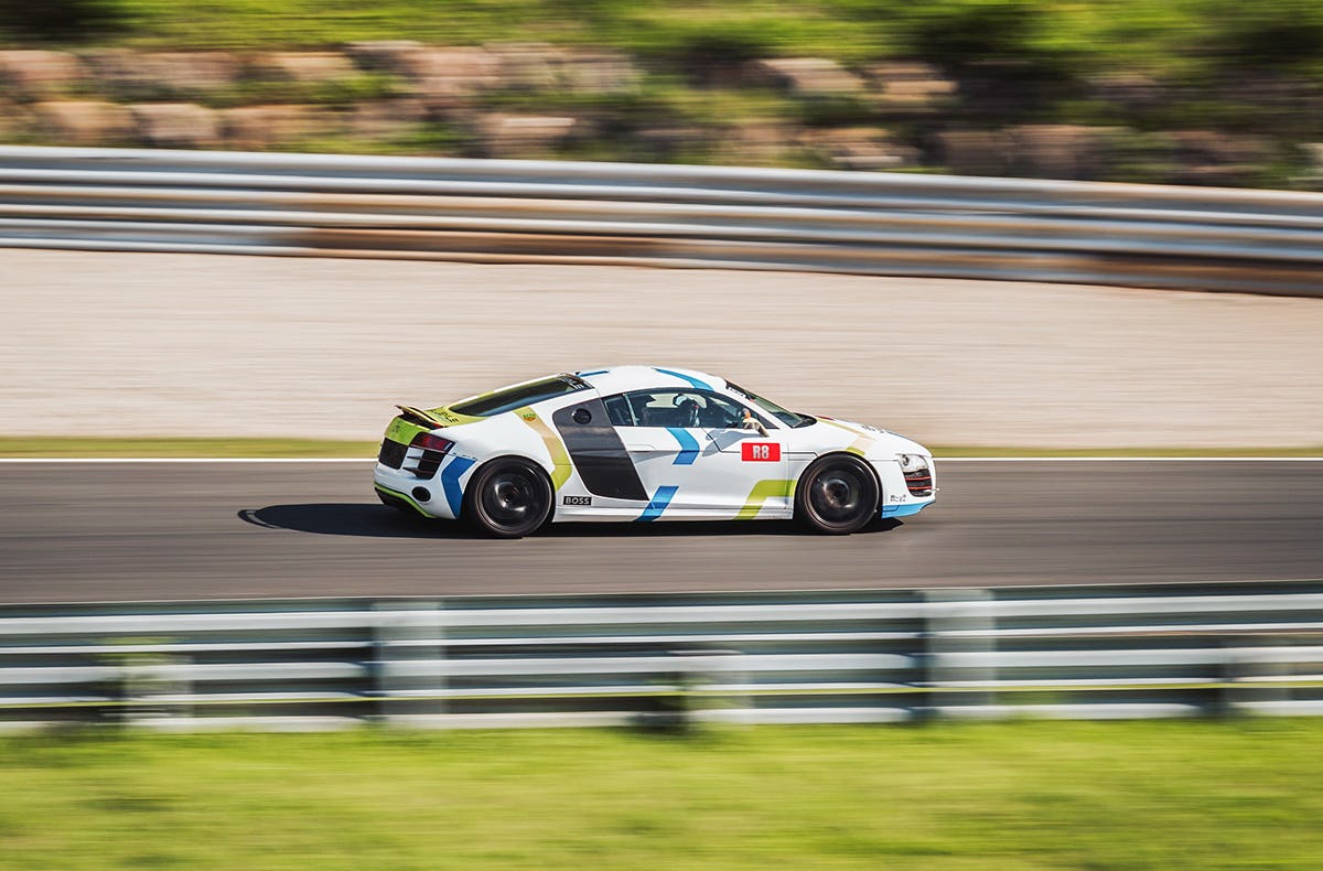 Renntaxi Audi R8 Plainfeld (4 Rdn.)
