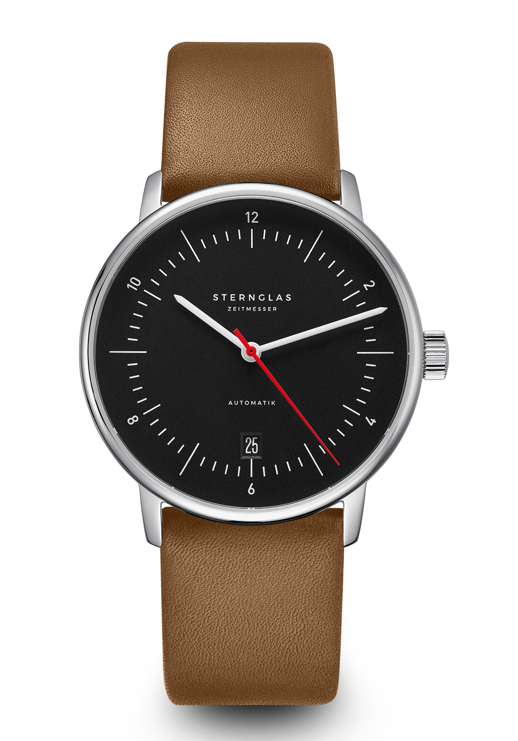 Sternglas Naos Automatik 38mm Schwarz S02-NA43-PR01