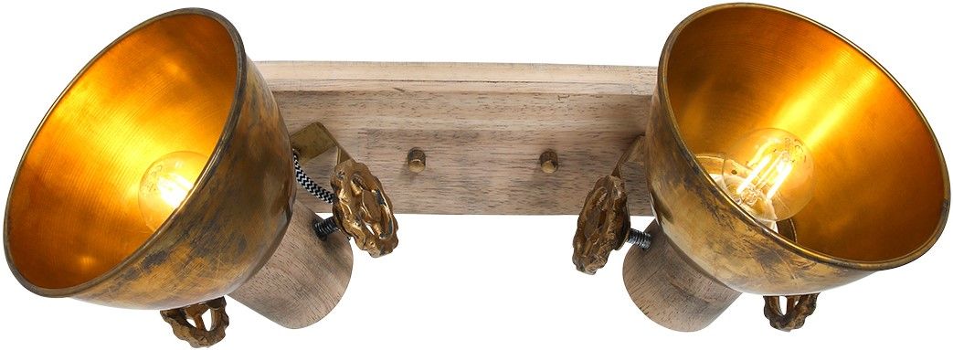 Plafondlamp 7969BR Gearwood Mexlite B27 x D9 cm