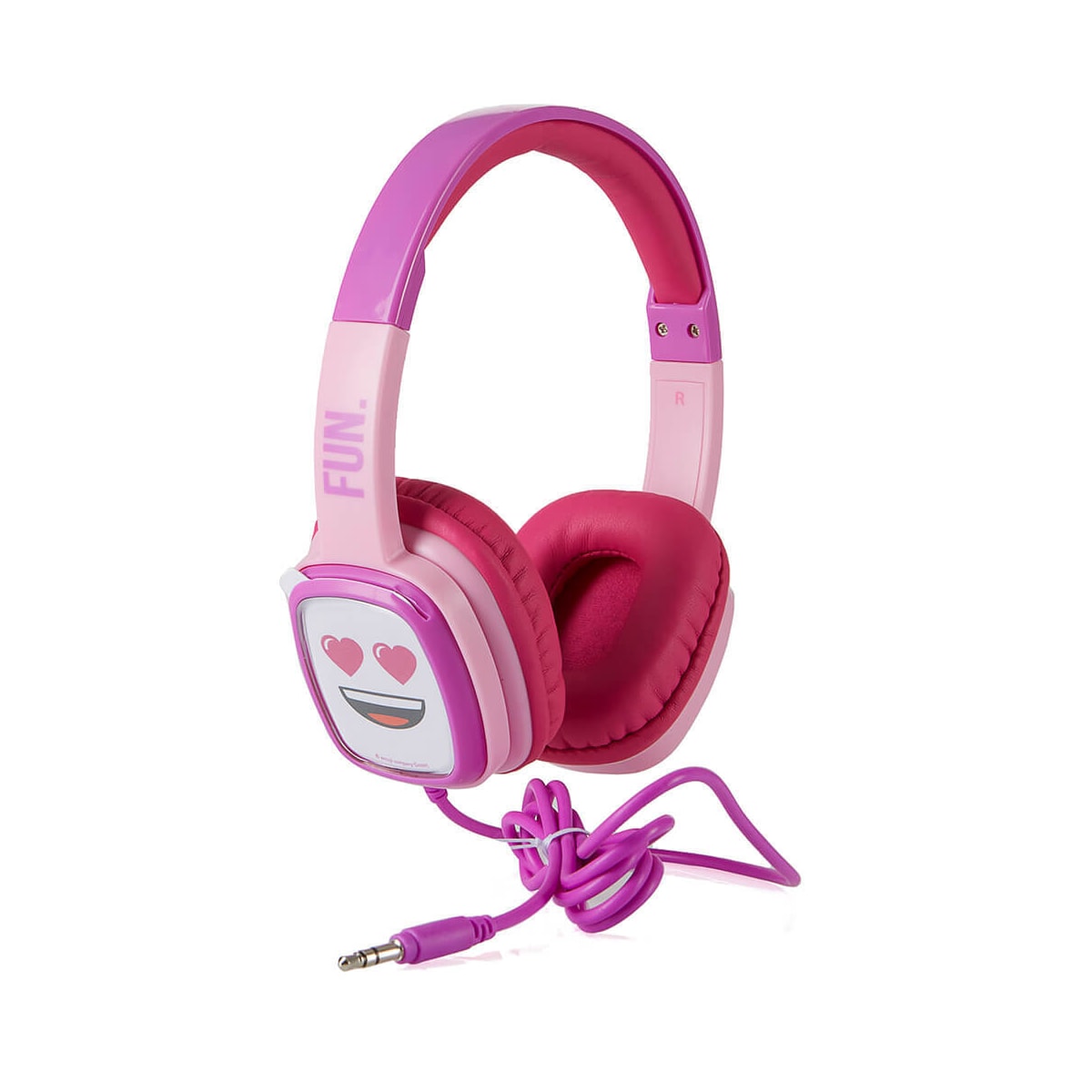 EMOJI Hodetelefon Flip N Switch Junior On-Ear Rosa 85dB