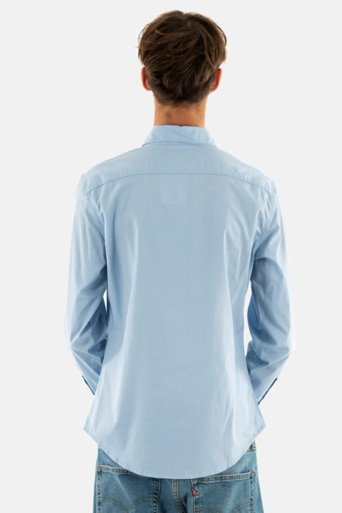 Chemise levi's® ls battery hù shirt slim 0039 soft chambray blue