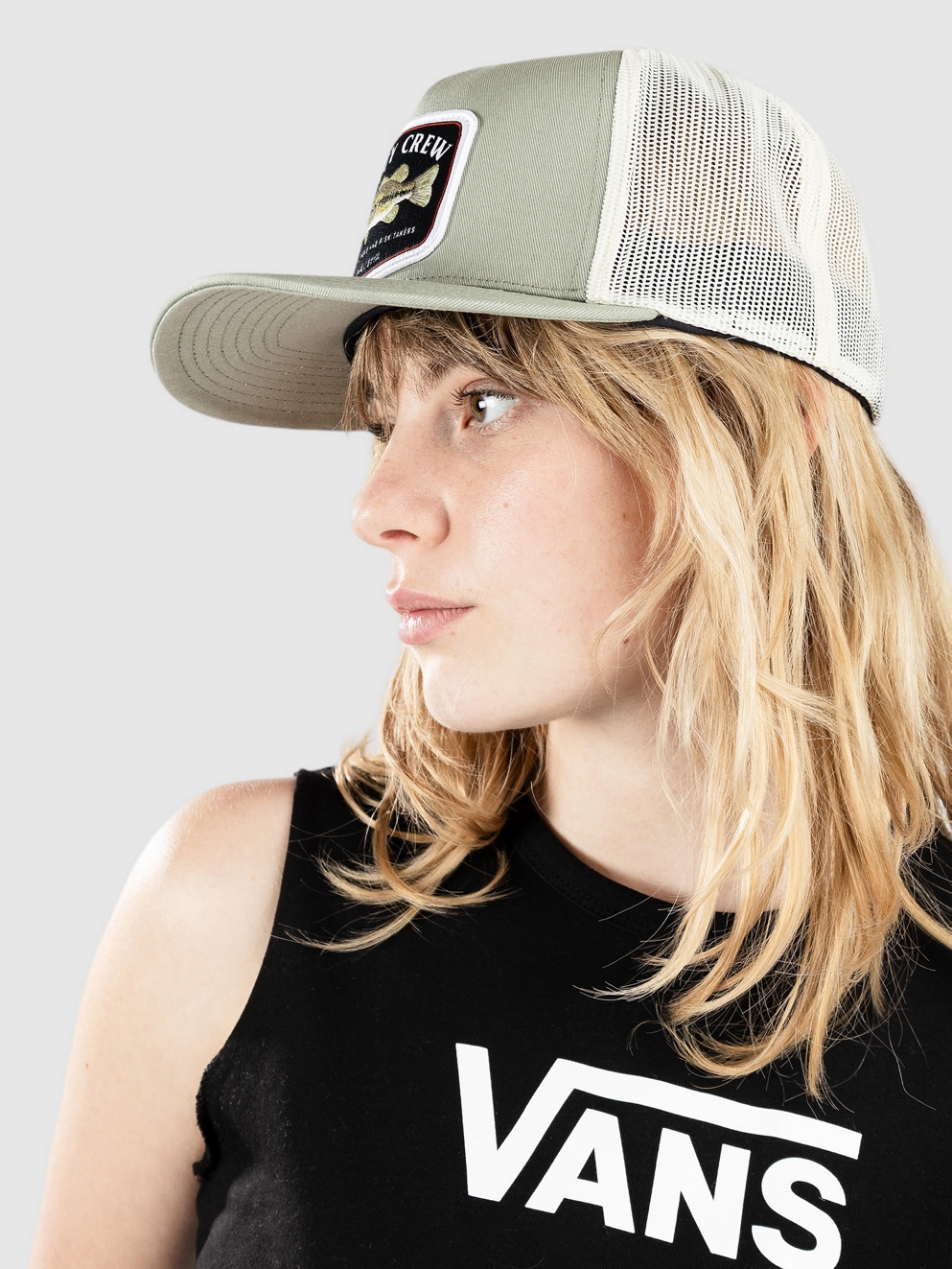 Salty Crew Bigmouth Trucker Cap dusty sag