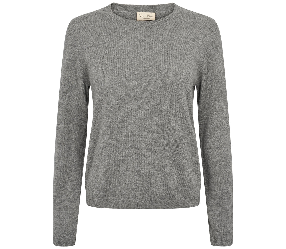Tano W, Kashmir Bluse - Grey Melange