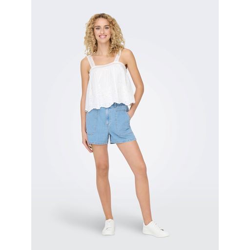 ONLY Maggi Strap Top, Bright White, L
