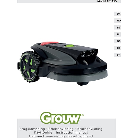 Grouw Smart Vision 600 robotplæneklipper