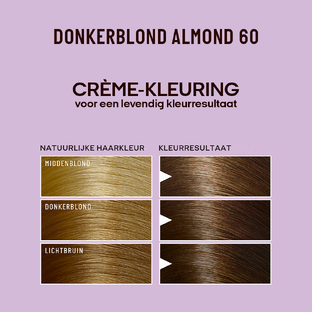 Guhl Pearlance Intensieve Crème-Kleuring N60 Donkerblond Almond 115ML