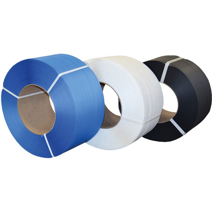 Bobine de cerclage feuillard polypropylène PP - Lot de 2