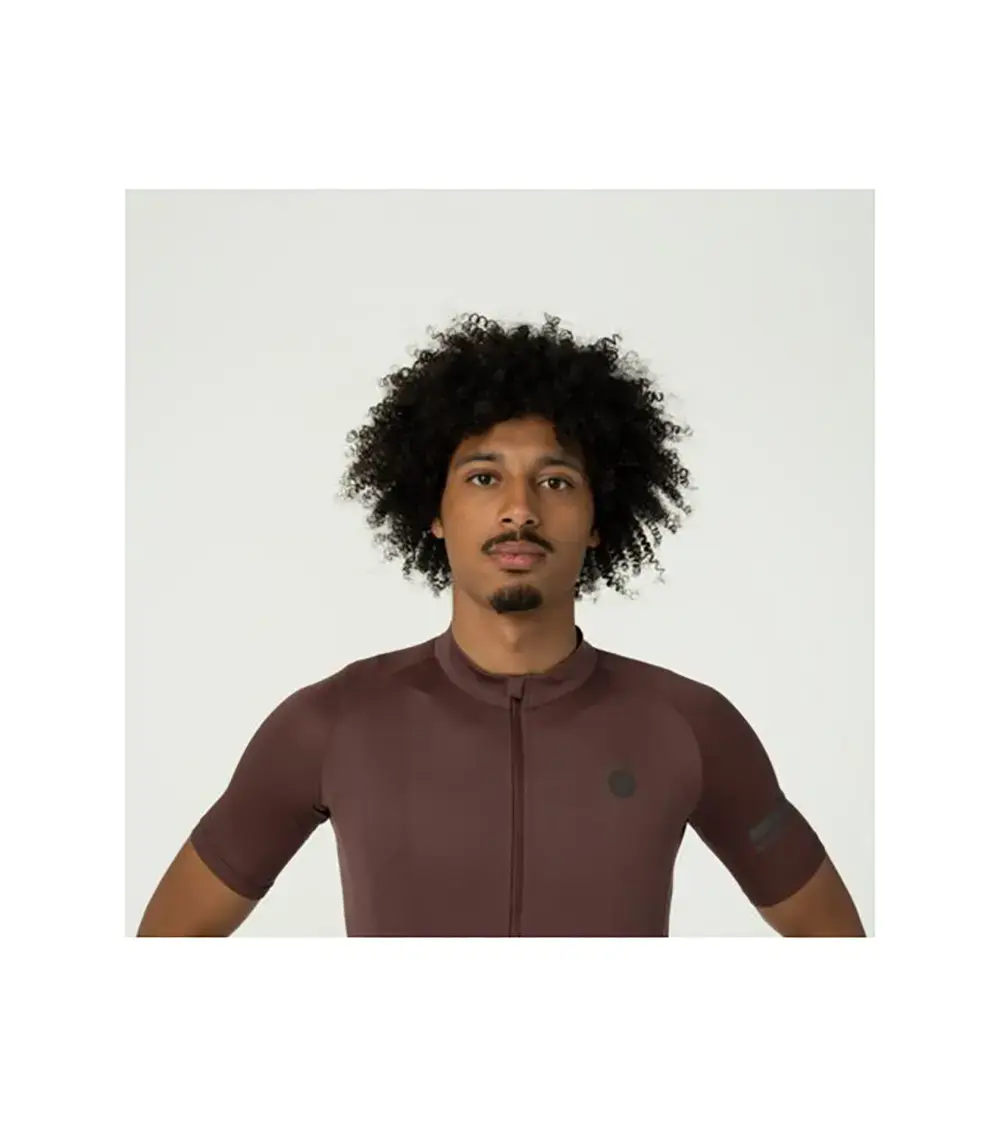 AGU Core Essential Fietsshirt Korte Mouwen Rood Heren