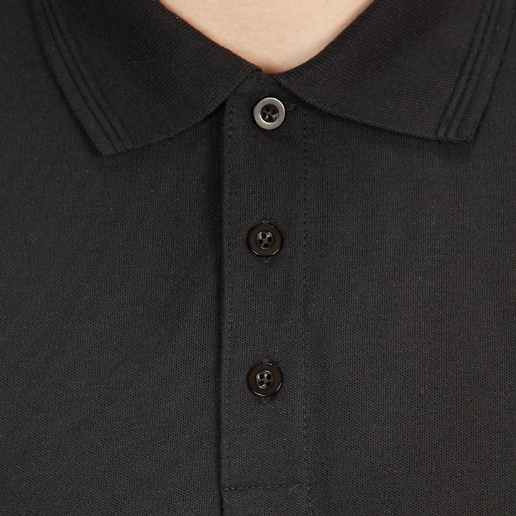 Polo noir Site taille L