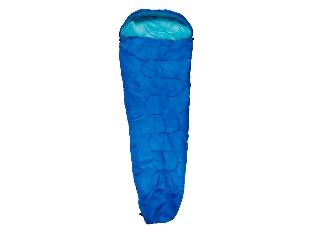Camp Active 210 x 80 cm mummie slaapzak - Blue