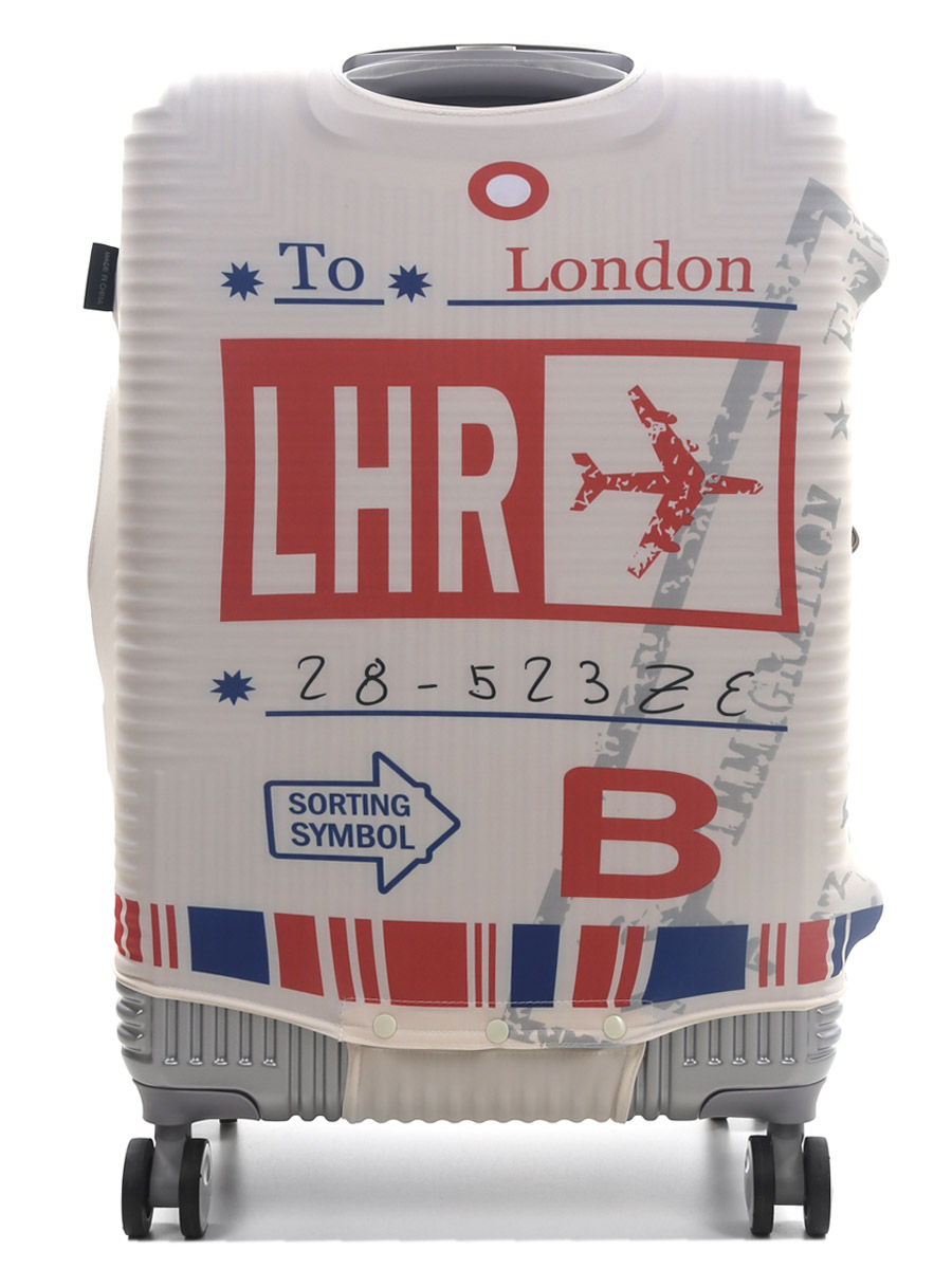 Housse de valise Airtex To London LHR - M