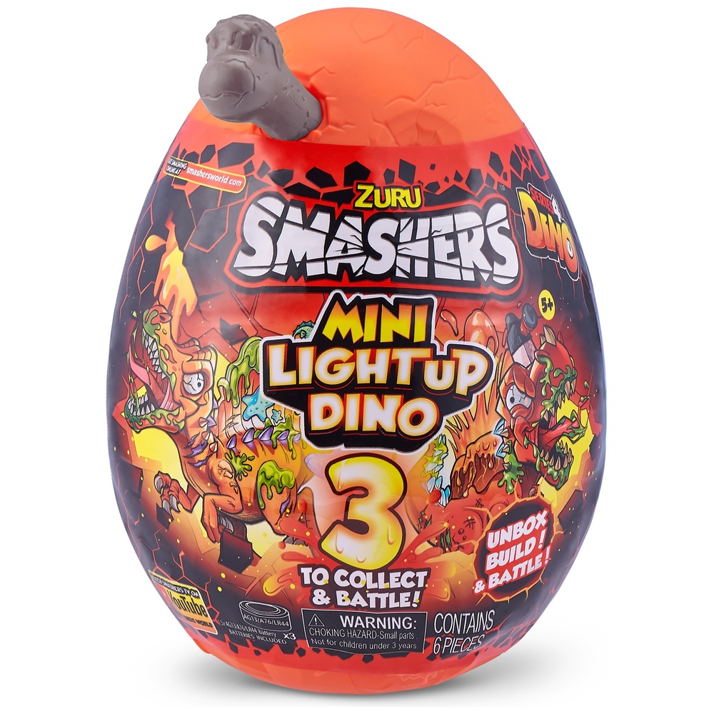 Smashers Mini Light Up Dino Sortiment von ZURU