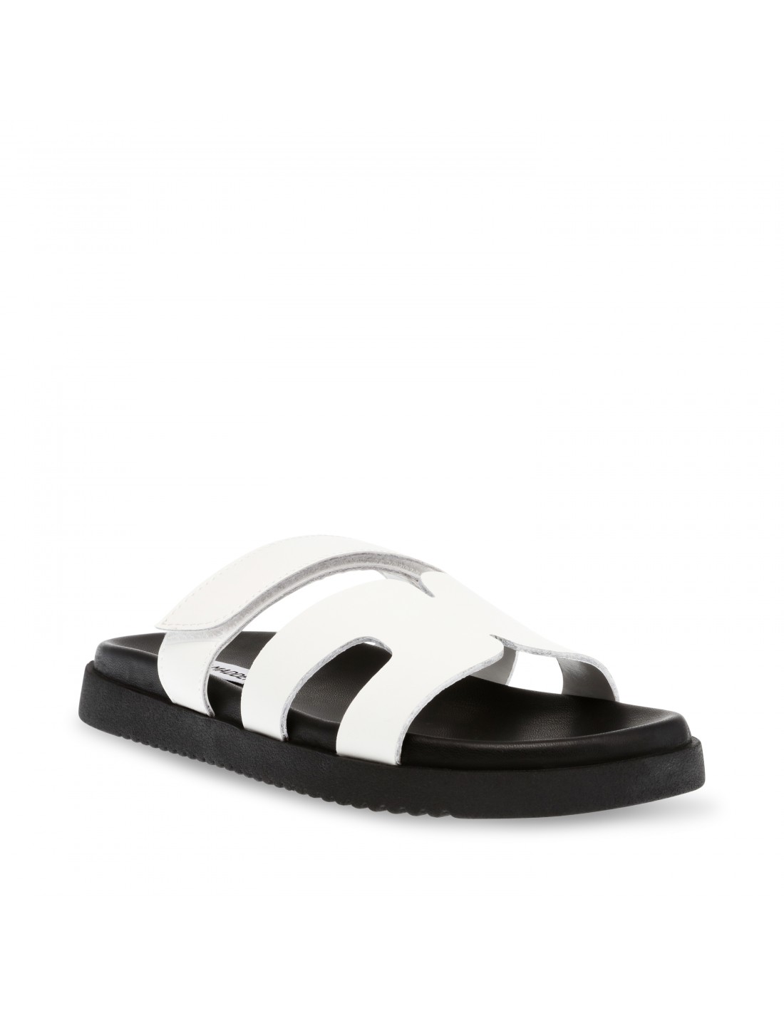 steve madden Mules Femme Missile Blanc Cuir