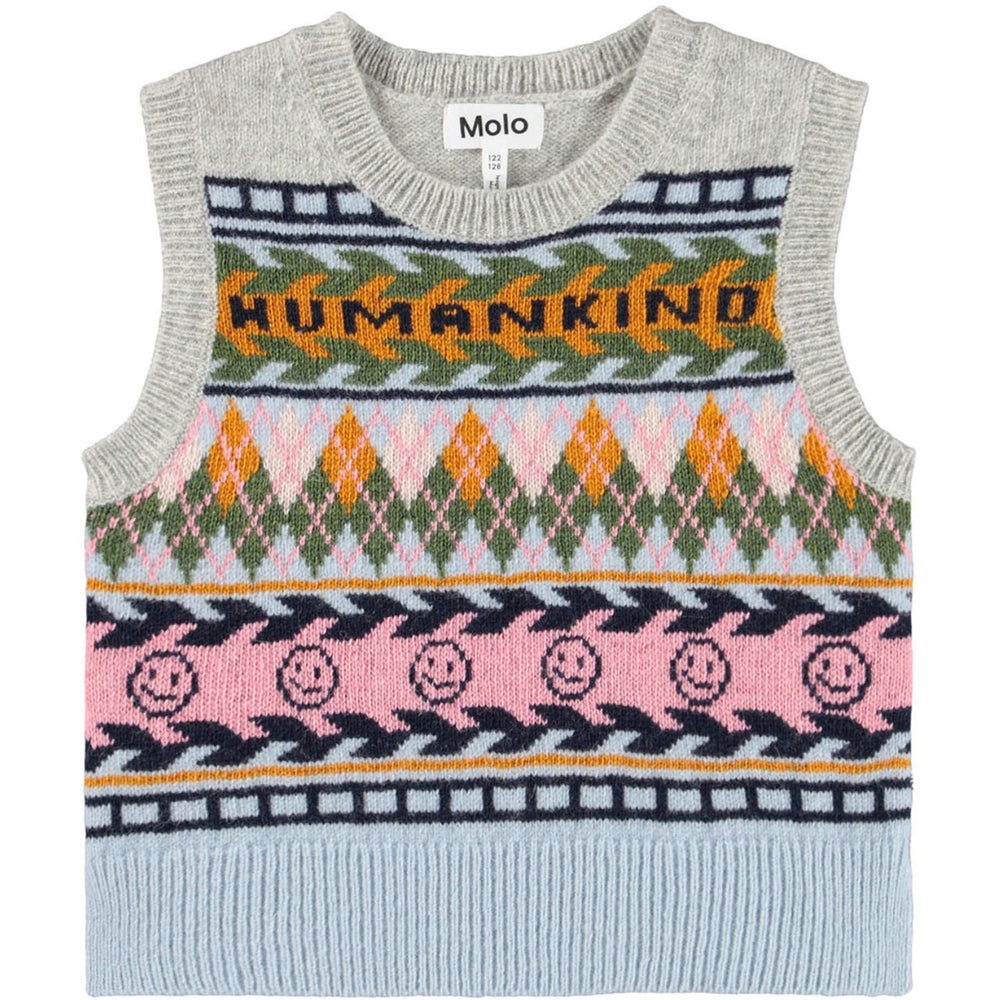 Køb Molo Kind Argyle Grace Vest