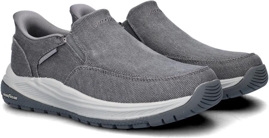 Skechers Hands Free Slip-Ins Meroe heren mocassin Grijs