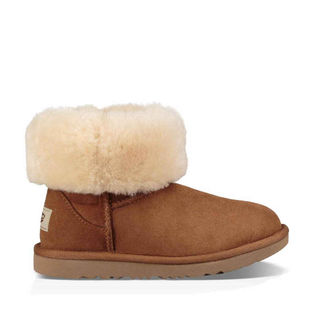 UGG Classic llsuède enkelboots camel