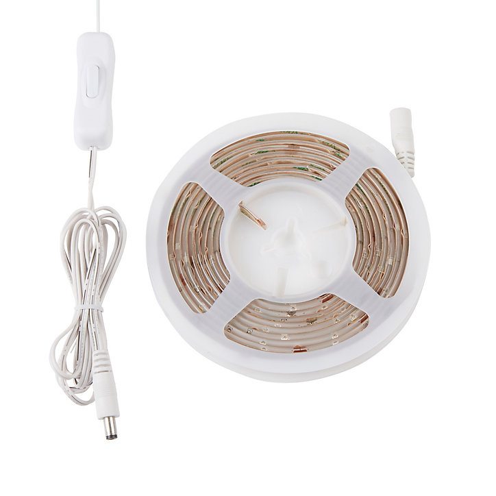 Ruban LED intégrée Driggs 400lm 10.3 W IP20 Colours 3m blanc